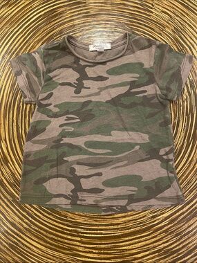 Joah Love Kids' Camo Short Sleeve Tee - Green/Brown
